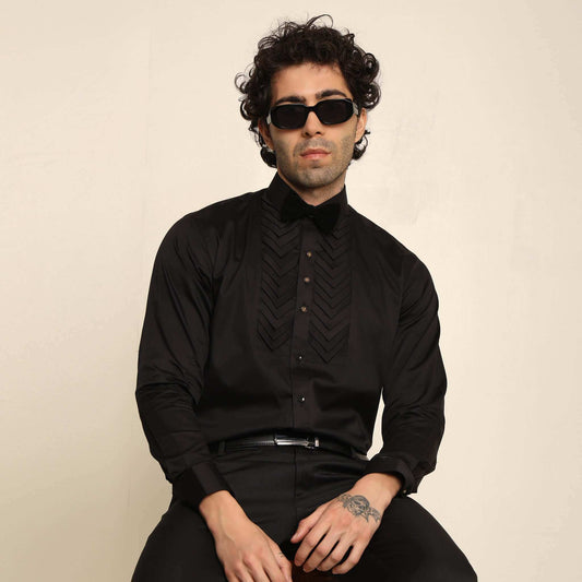 What Shirt to Wear With a Tuxedo? Explore Our Best Black Tuxedo Shirts