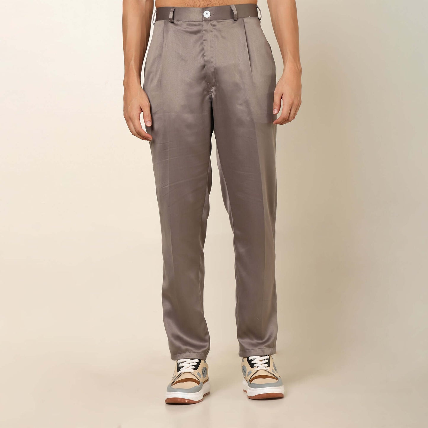 Beige kurta with nehru jacket for men which is made up of satin and has multicolored embroidery on it. Shop this beige designer wedding kurta jacket set for male from Crease India website.