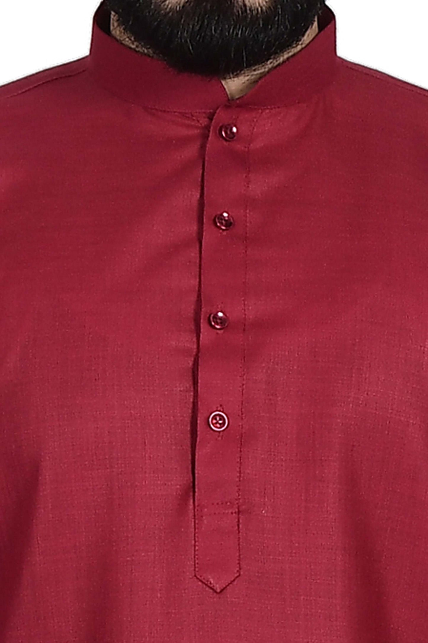 Solid Red Plain kurta for Men which is made up of premium cotton is perfect for daily wear and wedding functions. Shop this solid red plain wedding cotton kurta for male from Crease India website.